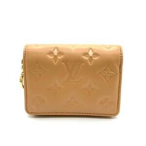 LOUIS VUITTON Brown Monogram Leather Wallet